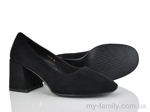 Туфлі штучна замша чорний жінки -, Туфлі жіночі оптом