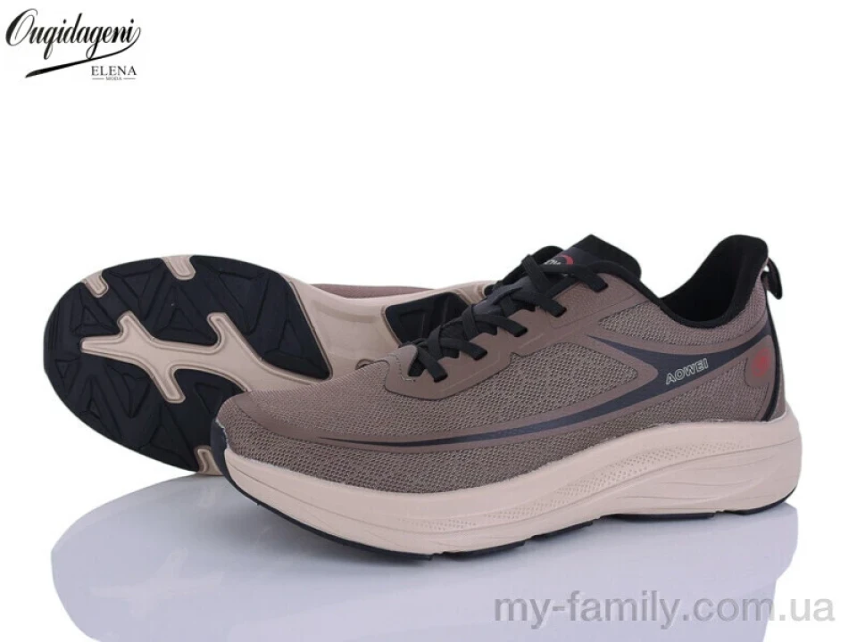 Кросівки текстиль коричневий чоловіки -, Чоловічі кросівки оптом