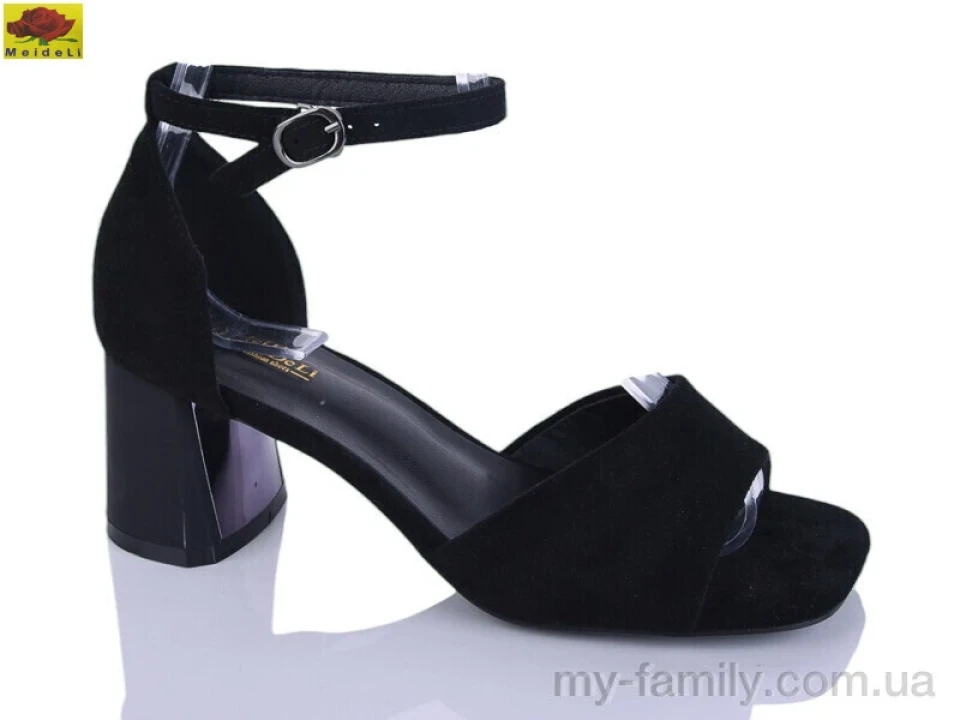 Босоніжки штучна замша чорний жінки -, Жіночі босоніжки оптом