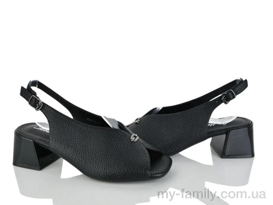 Босоніжки штучна шкіра чорний жінки -, Жіночі босоніжки оптом