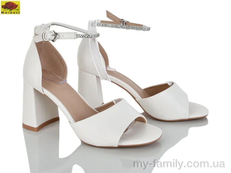 Босоніжки штучна шкіра білий жінки -, Жіночі босоніжки оптом