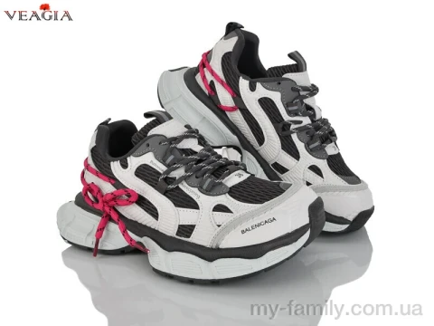 Кросівки штучна шкіра-текстиль сірий жінки -, Жіночі кросівки оптом