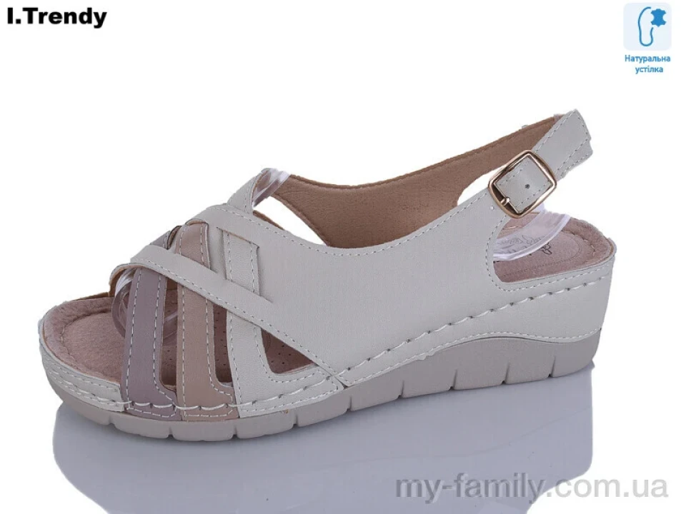 Босоніжки штучна шкіра бежевий жінки -, Жіночі босоніжки оптом