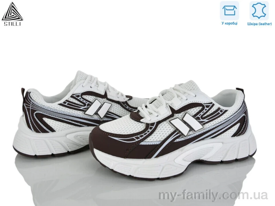 Кросівки натуральна шкіра-текстиль коричневий жінки -, Жіночі кросівки оптом