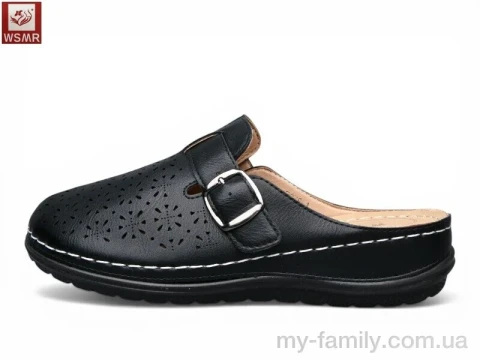 Шльопанці штучна шкіра чорний жінки -, Жіночі шльопанці оптом