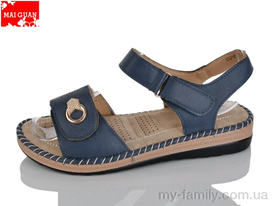 Босоніжки штучна шкіра синій жінки -, Жіночі босоніжки оптом