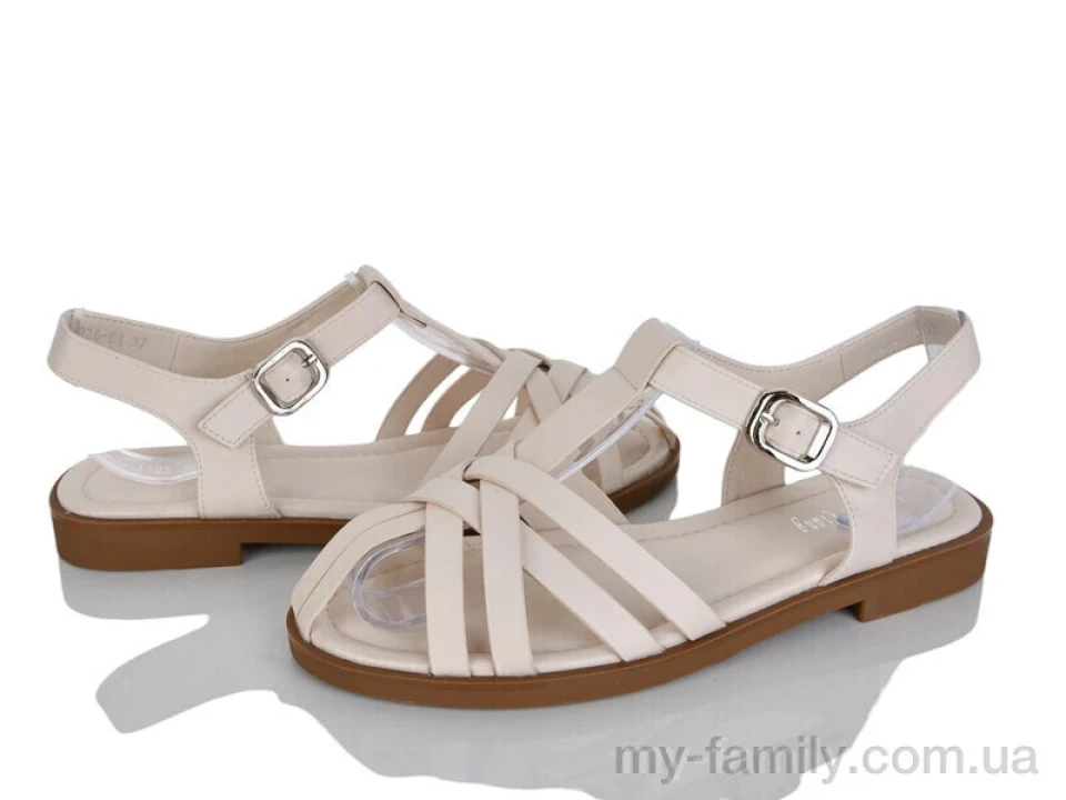 Босоніжки штучна шкіра бежевий жінки -, Жіночі босоніжки оптом