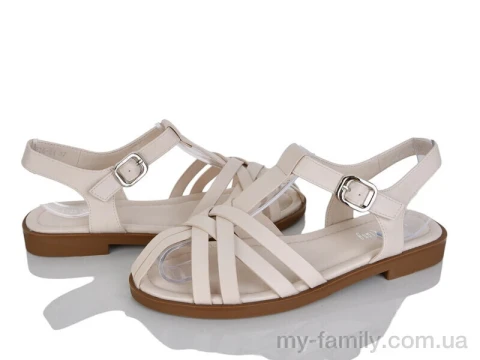 Босоніжки штучна шкіра бежевий жінки -, Жіночі босоніжки оптом