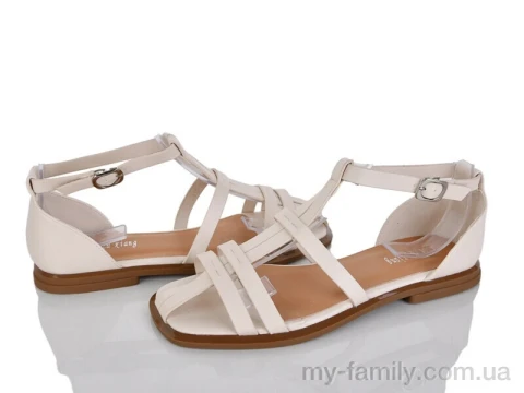 Босоніжки штучна шкіра бежевий жінки -, Жіночі босоніжки оптом