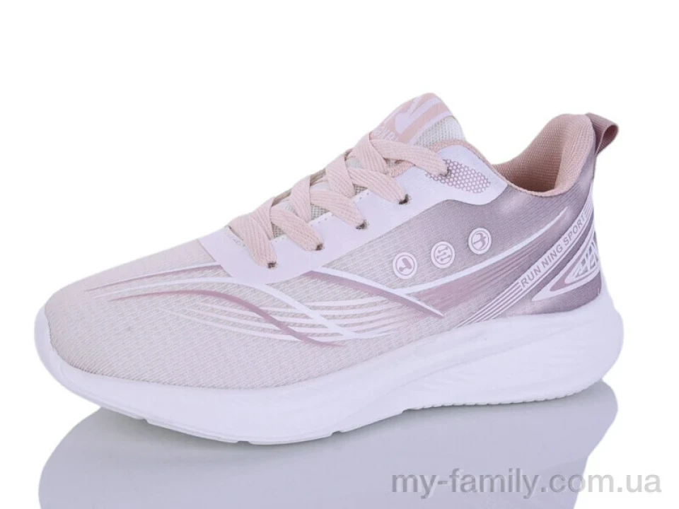 Кросівки текстиль бежевий жінки -, Жіночі кросівки оптом