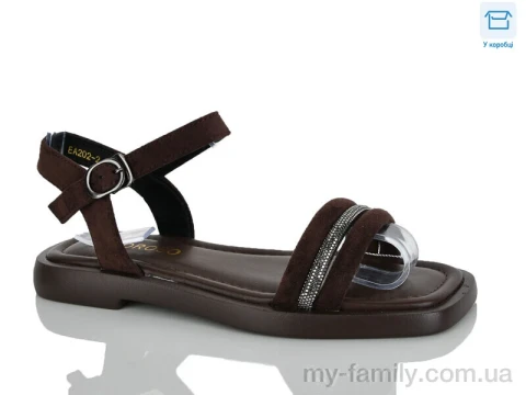 Босоніжки штучна замша коричневий жінки -, Жіночі босоніжки оптом