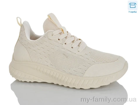 Кросівки текстиль бежевий жінки -, Жіночі кросівки оптом