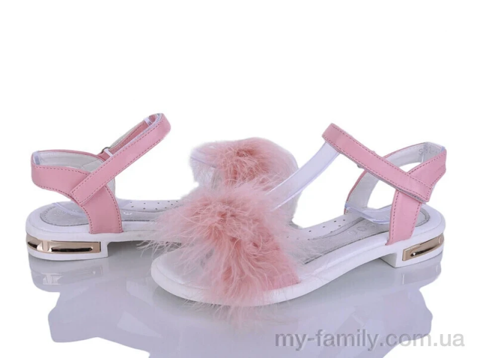 Босоніжки штучна шкіра рожевий діти дівчинка, Взуття оптом діти