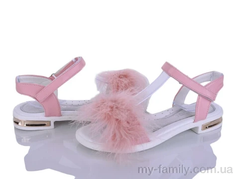 Босоніжки штучна шкіра рожевий діти дівчинка, Взуття оптом діти