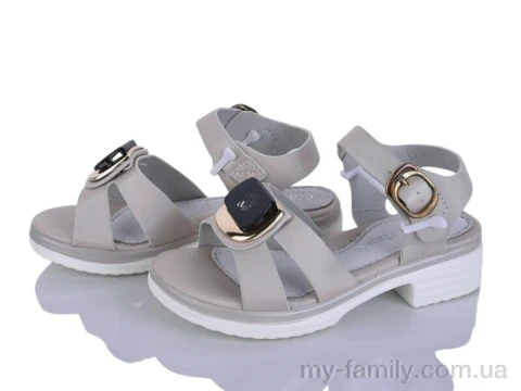 Босоножки искусственная кожа бежевый дети девочка, Взуття оптом дети