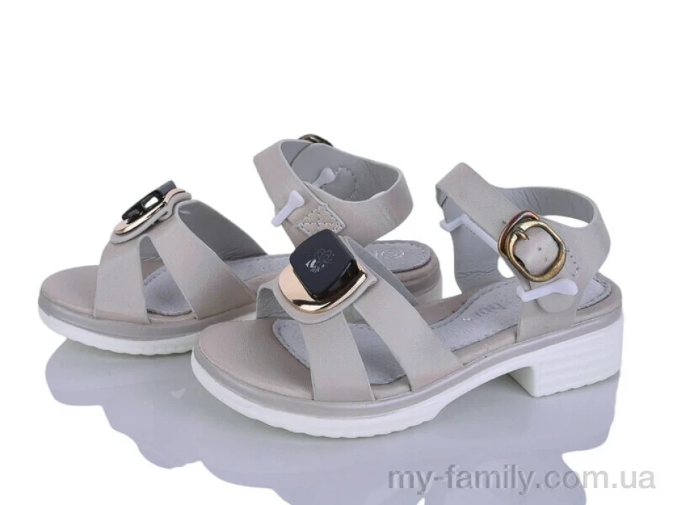 Босоніжки штучна шкіра бежевий діти дівчинка, Взуття оптом діти