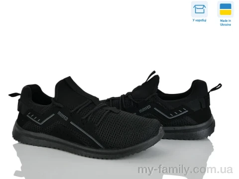 Кросівки штучний нубук-текстиль чорний чоловіки -, Чоловічі кросівки оптом