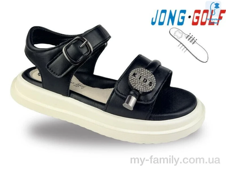 Босоніжки штучна шкіра чорний діти дівчинка, Взуття оптом діти