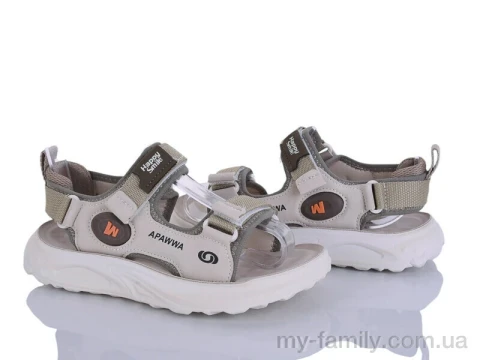 Босоножки искусственная кожа-текстиль бежевый дети унисекс, Взуття оптом дети