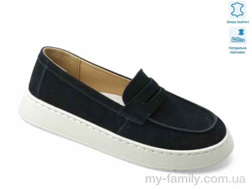 Туфлі натуральна шкіра чорний жінки -, Туфлі жіночі оптом