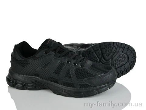 Кросівки штучна шкіра-текстиль чорний чоловіки -, Чоловічі кросівки оптом