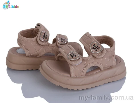 Босоніжки штучна шкіра коричневий діти дівчинка, Взуття оптом діти
