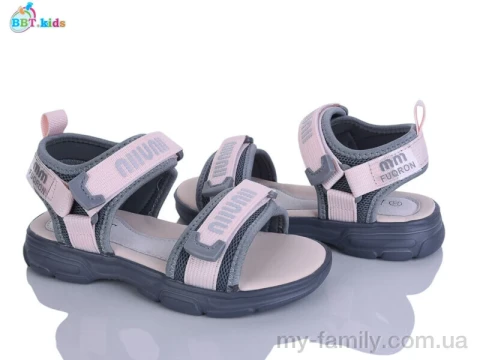 Босоножки текстиль серый дети девочка, Взуття оптом дети