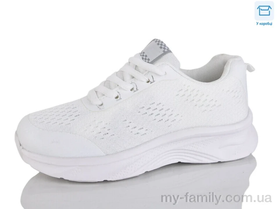 Кросівки текстиль білий жінки -, Жіночі кросівки оптом