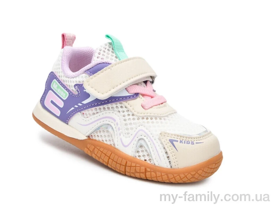 Кросівки штучна шкіра-текстиль бежевий діти дівчинка, Дитячі кросівки оптом