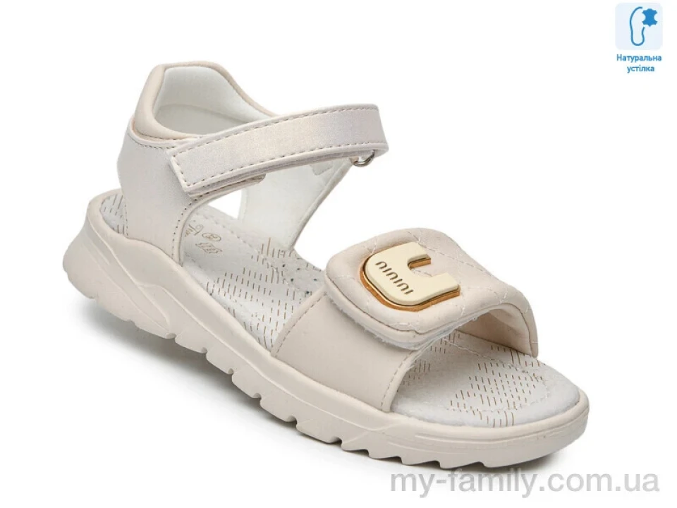 Босоніжки штучна шкіра бежевий діти дівчинка, Взуття оптом діти