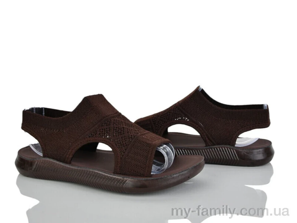 Босоніжки текстиль коричневий жінки -, Жіночі босоніжки оптом