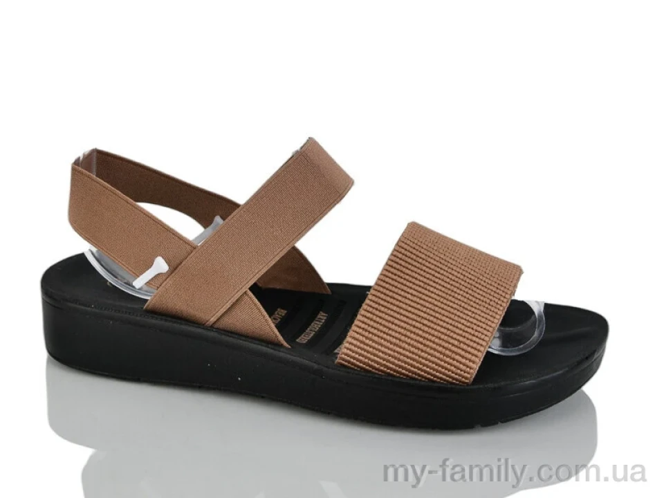 Босоніжки текстиль коричневий жінки -, Жіночі босоніжки оптом