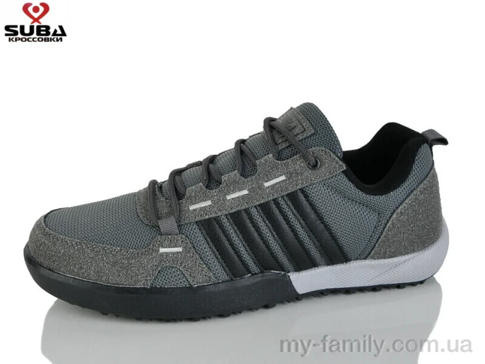 Кросівки штучна замша-текстиль сірий чоловіки -, Чоловічі кросівки оптом