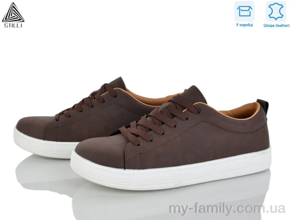 Кросівки натуральна шкіра коричневий чоловіки -, Чоловічі кросівки оптом