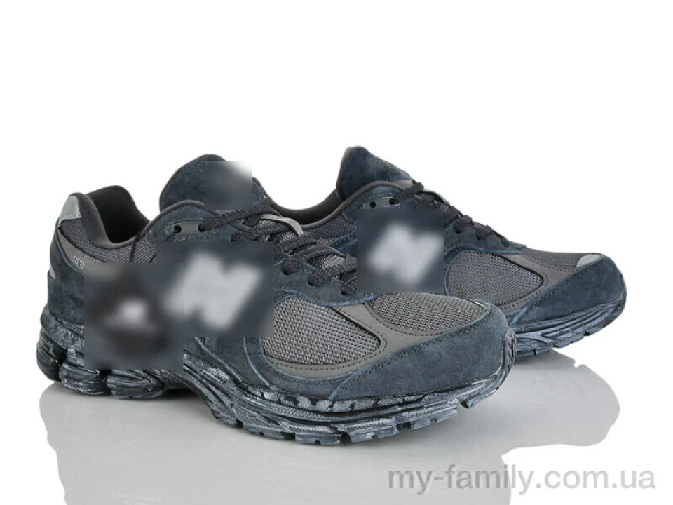 Кросівки штучна замша-текстиль сірий чоловіки -, Чоловічі кросівки оптом