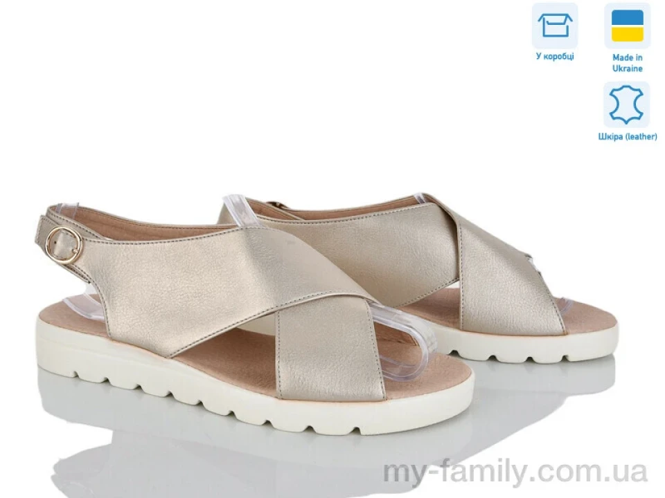 Босоніжки натуральна шкіра бежевий жінки -, Жіночі босоніжки оптом