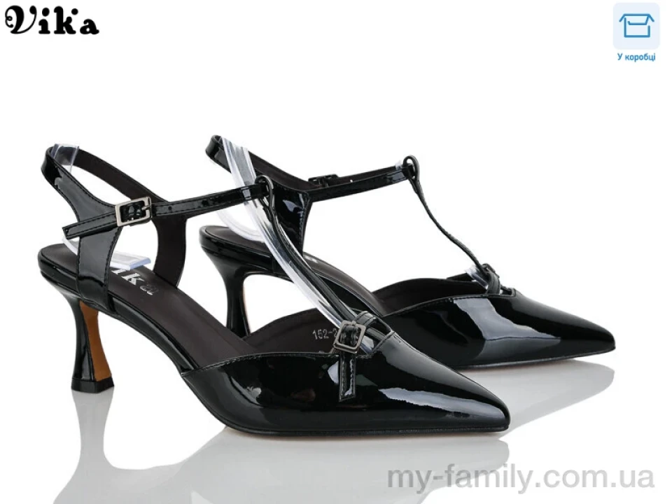 Туфлі штучний лак чорний жінки -, Туфлі жіночі оптом