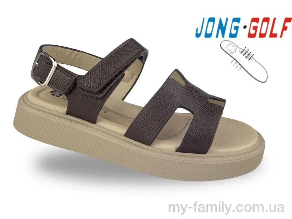 Босоніжки штучна шкіра коричневий діти дівчинка, Взуття оптом діти