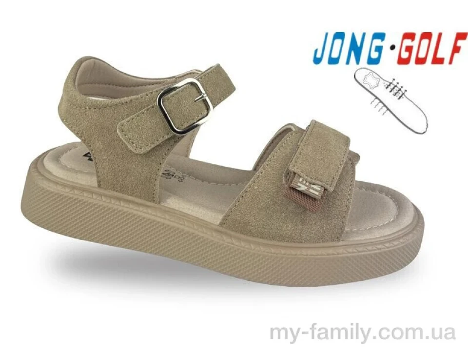 Босоніжки штучна шкіра хакі діти дівчинка, Взуття оптом діти