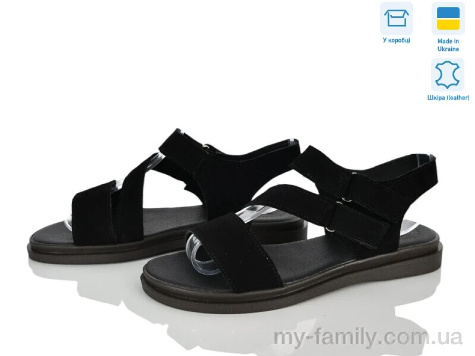 Босоніжки натуральна замша чорний жінки -, Жіночі босоніжки оптом