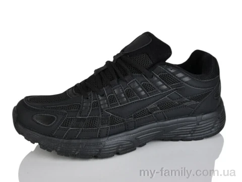 Кросівки штучна шкіра-текстиль чорний чоловіки -, Чоловічі кросівки оптом