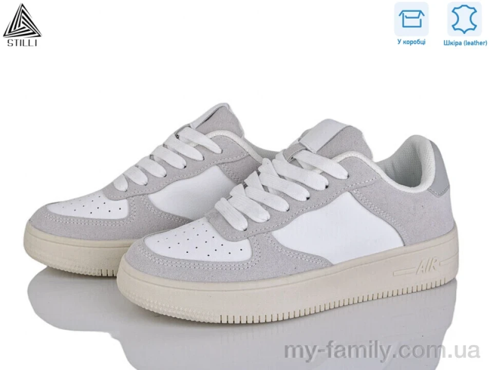 Кросівки натуральна шкіра-натуральна замша білий жінки -, Жіночі кросівки оптом