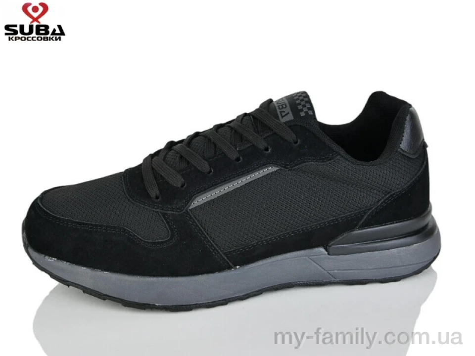 Кросівки штучна замша-текстиль чорний чоловіки -, Чоловічі кросівки оптом