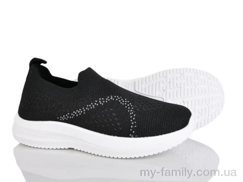 Кроссовки текстиль черный дети девочка, Детски кроссовки оптом