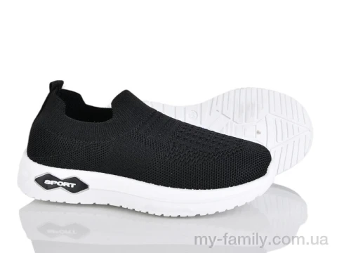 Кросівки текстиль чорний діти унісекс, Дитячі кросівки оптом