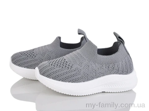 Кросівки текстиль сірий діти унісекс, Дитячі кросівки оптом
