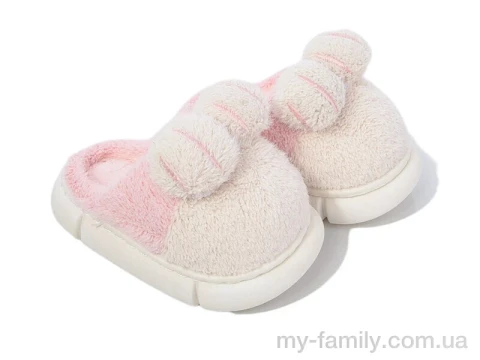 Капці фліс рожевий діти дівчинка, Капці оптом