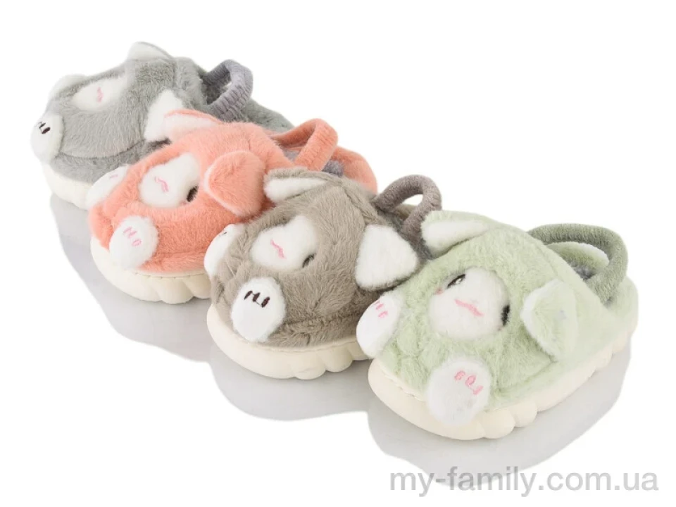 Капці штучне хутро мікс діти унісекс, Капці оптом