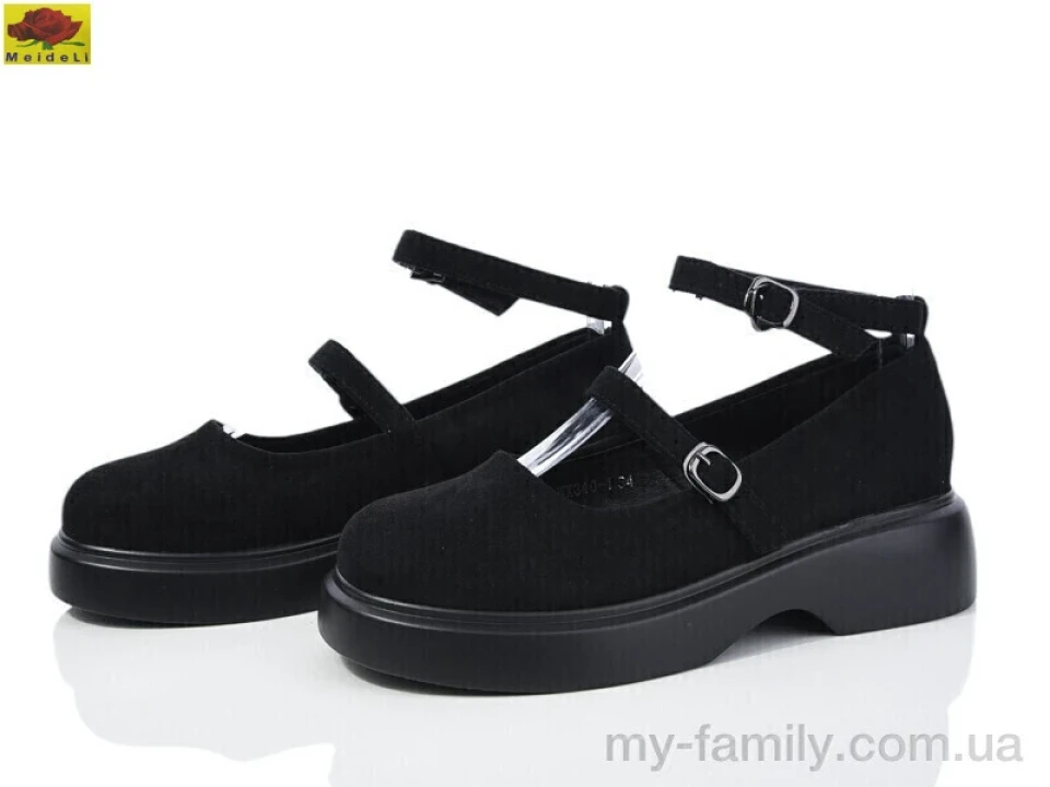 Туфли искусственная замша черный дети девочка, Детские туфли оптом