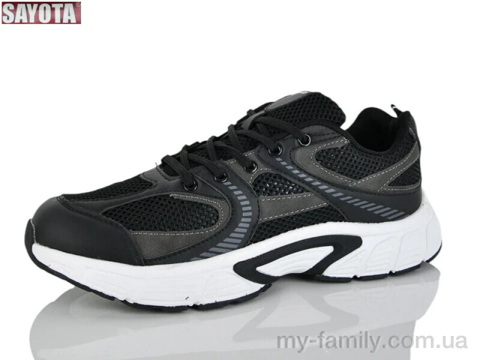 Кросівки штучна шкіра-текстиль чорний чоловіки -, Чоловічі кросівки оптом